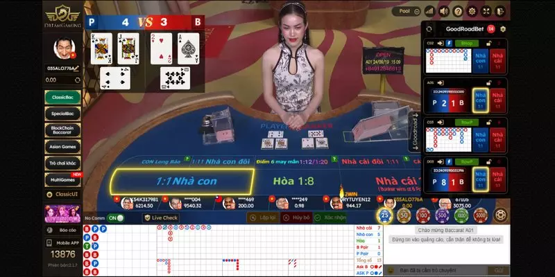 Hướng dẫn chơi casino Alo789